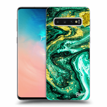 Obal pro Samsung Galaxy S10 G973 - Green Gold