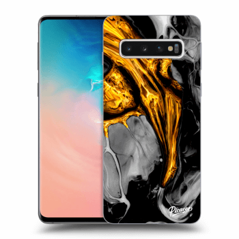 Obal pro Samsung Galaxy S10 G973 - Black Gold