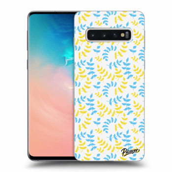 Picasee ULTIMATE CASE pro Samsung Galaxy S10 G973 - Leaves