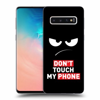 Obal pro Samsung Galaxy S10 G973 - Angry Eyes - Transparent