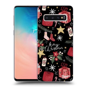 Picasee ULTIMATE CASE pro Samsung Galaxy S10 G973 - Christmas