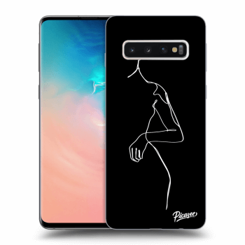 Picasee ULTIMATE CASE pro Samsung Galaxy S10 G973 - Simple body White
