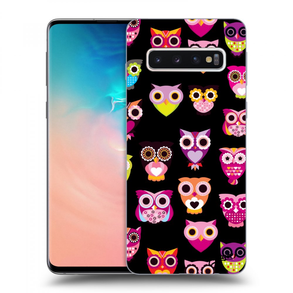 Picasee ULTIMATE CASE pro Samsung Galaxy S10 G973 - Owls