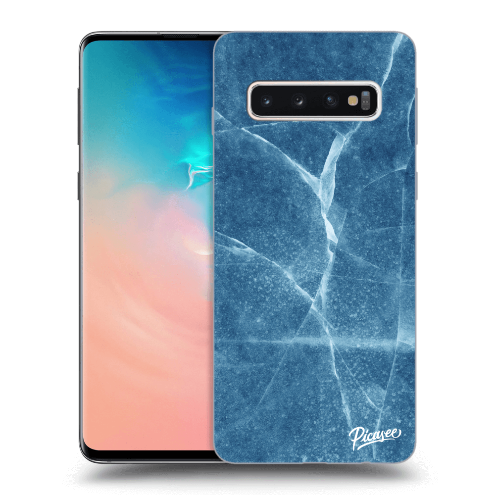 Picasee ULTIMATE CASE pro Samsung Galaxy S10 G973 - Blue marble