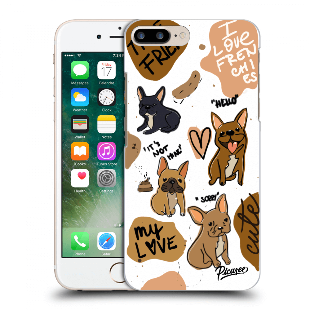 Picasee ULTIMATE CASE pro Apple iPhone 8 Plus - Frenchies