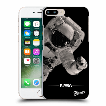 Picasee silikonový černý obal pro Apple iPhone 8 Plus - Astronaut Big