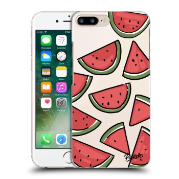 Picasee silikonový průhledný obal pro Apple iPhone 8 Plus - Melone