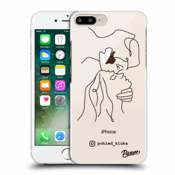 Picasee silikonový průhledný obal pro Apple iPhone 8 Plus - Forehead kiss