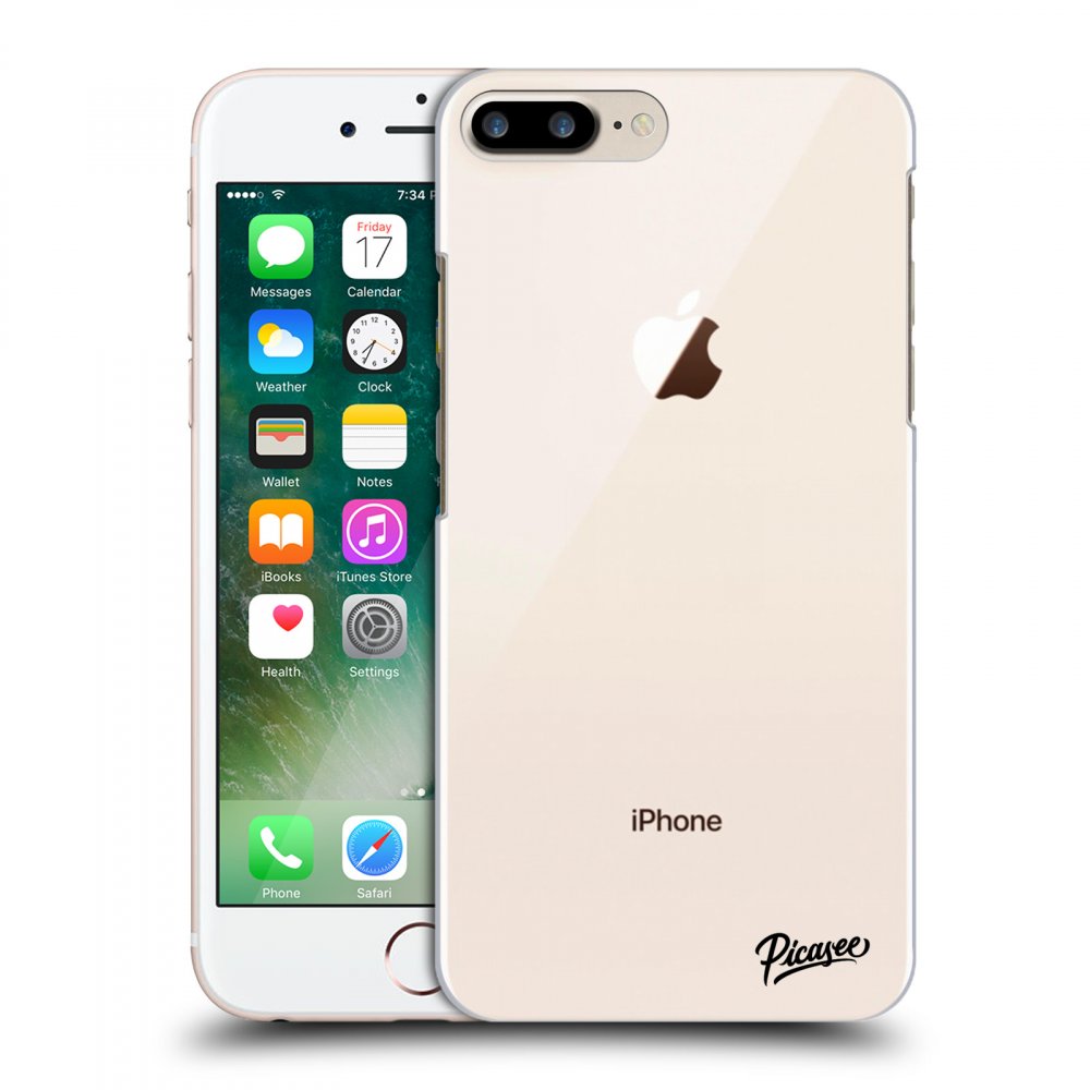 Picasee silikonový průhledný obal pro Apple iPhone 8 Plus - Clear