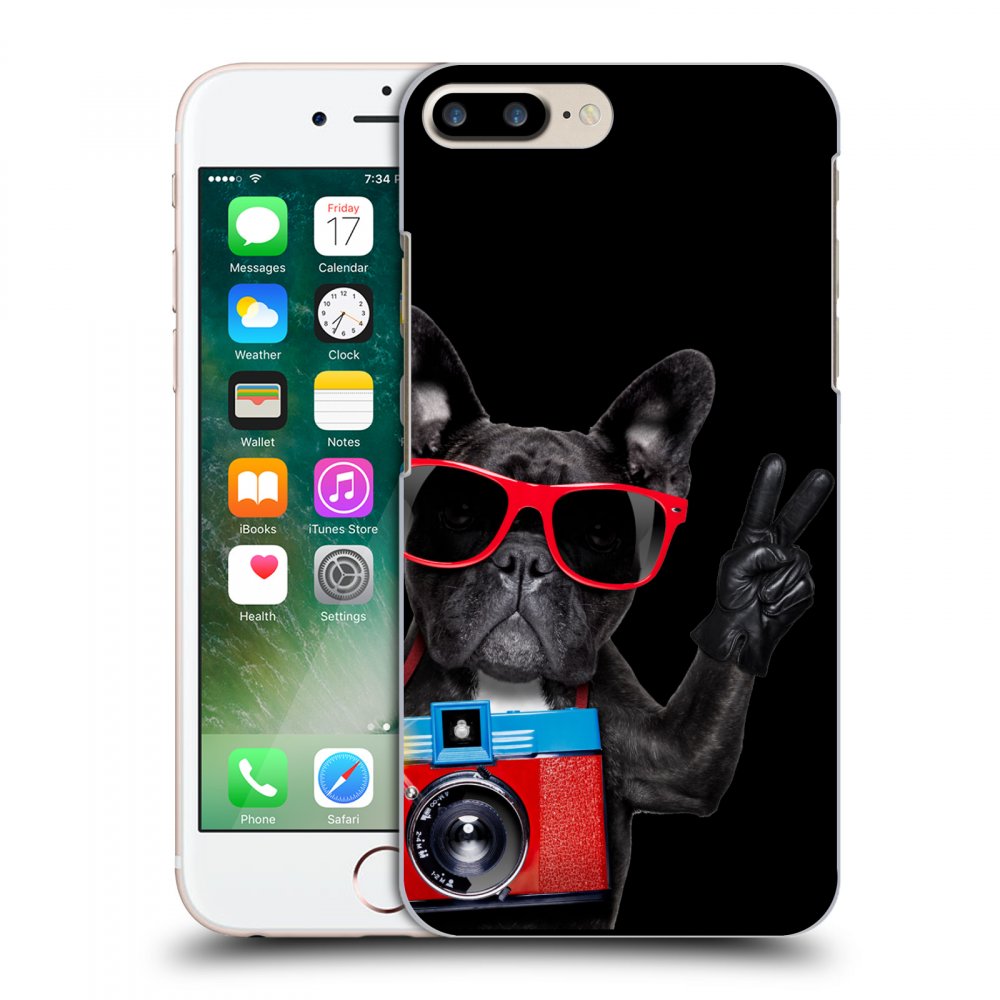 Picasee ULTIMATE CASE pro Apple iPhone 8 Plus - French Bulldog