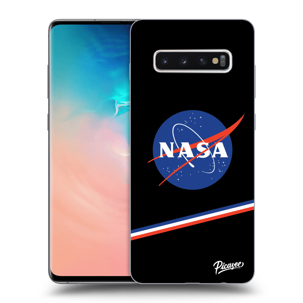 Picasee silikonový průhledný obal pro Samsung Galaxy S10 Plus G975 - NASA Original