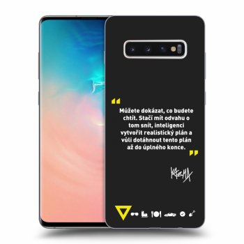 Obal pro Samsung Galaxy S10 Plus G975 - Kazma - MŮŽETE DOKÁZAT, CO BUDETE CHTÍT