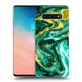 Obal pro Samsung Galaxy S10 Plus G975 - Green Gold