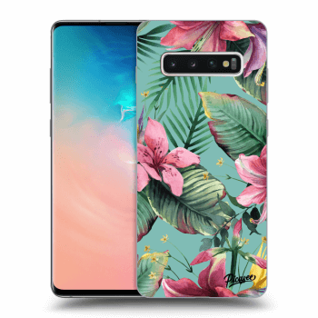 Picasee silikonový průhledný obal pro Samsung Galaxy S10 Plus G975 - Hawaii