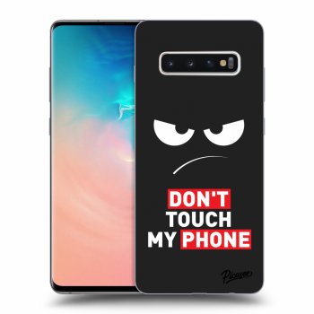 Obal pro Samsung Galaxy S10 Plus G975 - Angry Eyes - Transparent