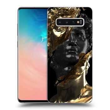 Obal pro Samsung Galaxy S10 Plus G975 - Gold - Black