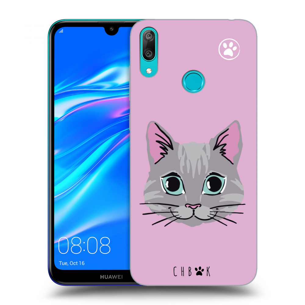 Picasee ULTIMATE CASE pro Huawei Y7 2019 - Chybí mi kočky - Růžová