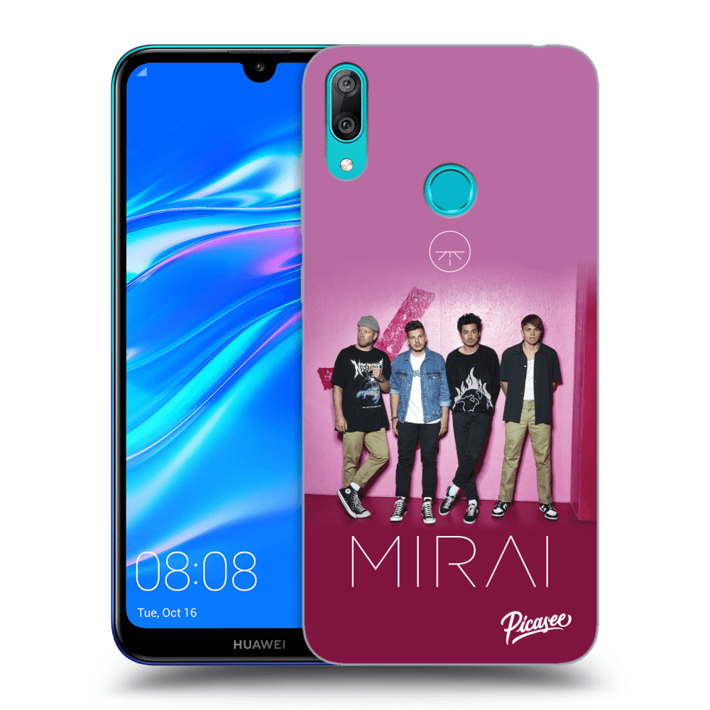 Picasee ULTIMATE CASE pro Huawei Y7 2019 - Mirai - Pink