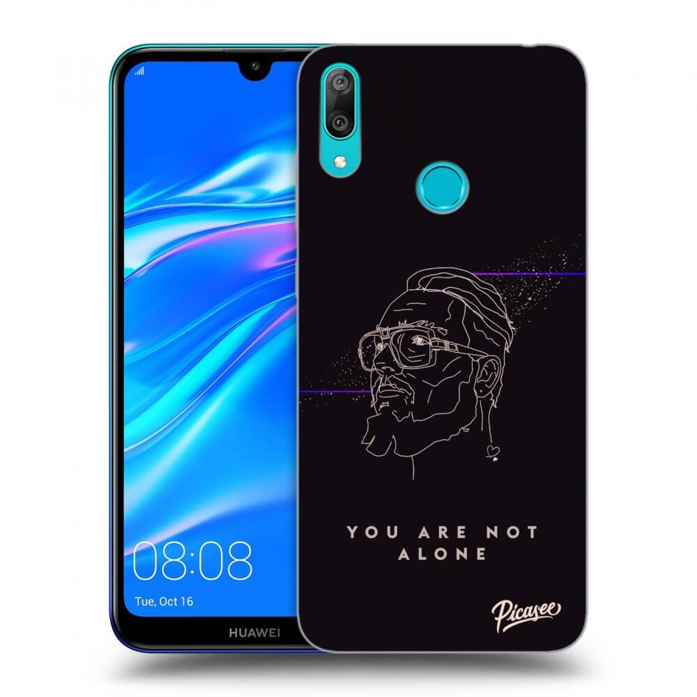 Picasee ULTIMATE CASE pro Huawei Y7 2019 - You are not alone