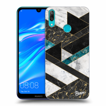 Obal pro Huawei Y7 2019 - Dark geometry