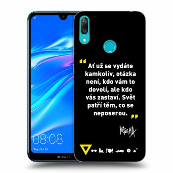 Obal pro Huawei Y7 2019 - Kazma - SVĚT PATŘÍ TĚM, CO SE NEPOSEROU