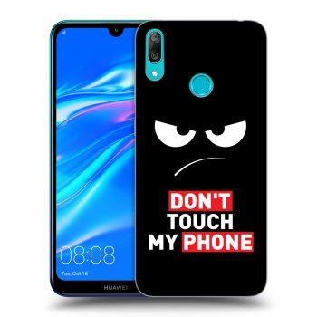 Obal pro Huawei Y7 2019 - Angry Eyes - Transparent