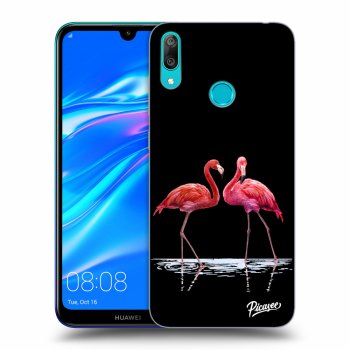 Obal pro Huawei Y7 2019 - Flamingos couple