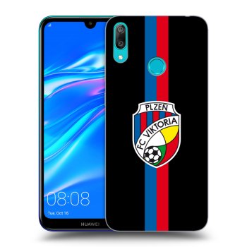 Picasee silikonový černý obal pro Huawei Y7 2019 - FC Viktoria Plzeň H