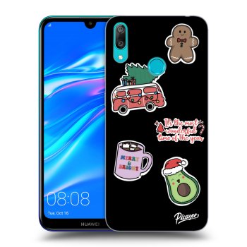 Obal pro Huawei Y7 2019 - Christmas Stickers