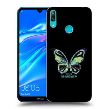 Obal pro Huawei Y7 2019 - Diamanty Blue
