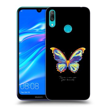 Obal pro Huawei Y7 2019 - Diamanty Black
