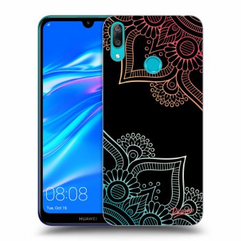 Obal pro Huawei Y7 2019 - Květinový vzor