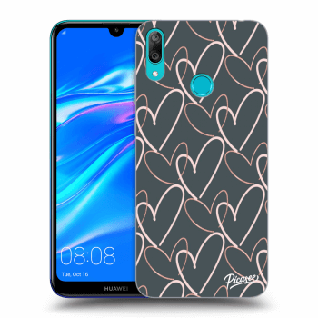 Picasee silikonový průhledný obal pro Huawei Y7 2019 - Lots of love