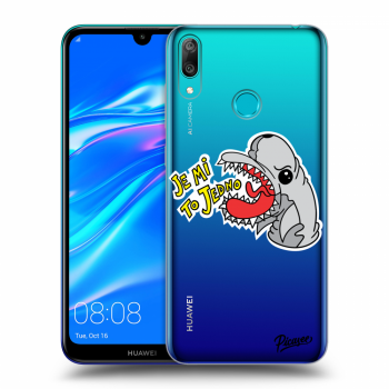Picasee silikonový průhledný obal pro Huawei Y7 2019 - Je mi to jedno