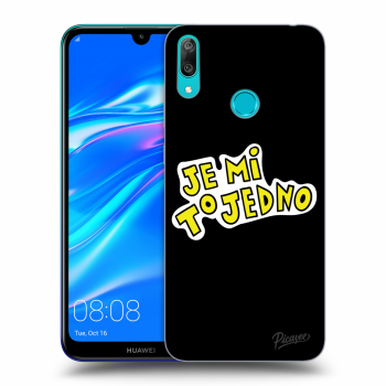 Picasee ULTIMATE CASE pro Huawei Y7 2019 - Je mi to jedno 2