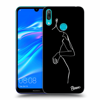 Picasee ULTIMATE CASE pro Huawei Y7 2019 - Simple body White