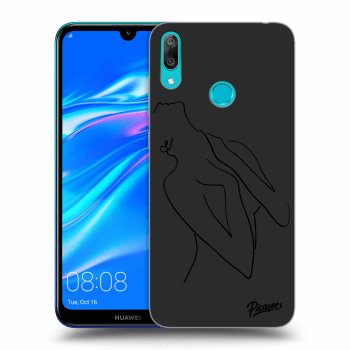 Picasee silikonový černý obal pro Huawei Y7 2019 - Sensual girl