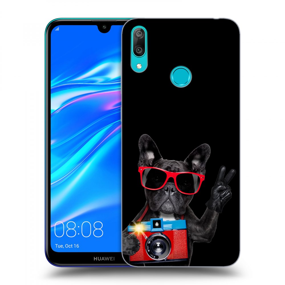 Picasee ULTIMATE CASE pro Huawei Y7 2019 - French Bulldog