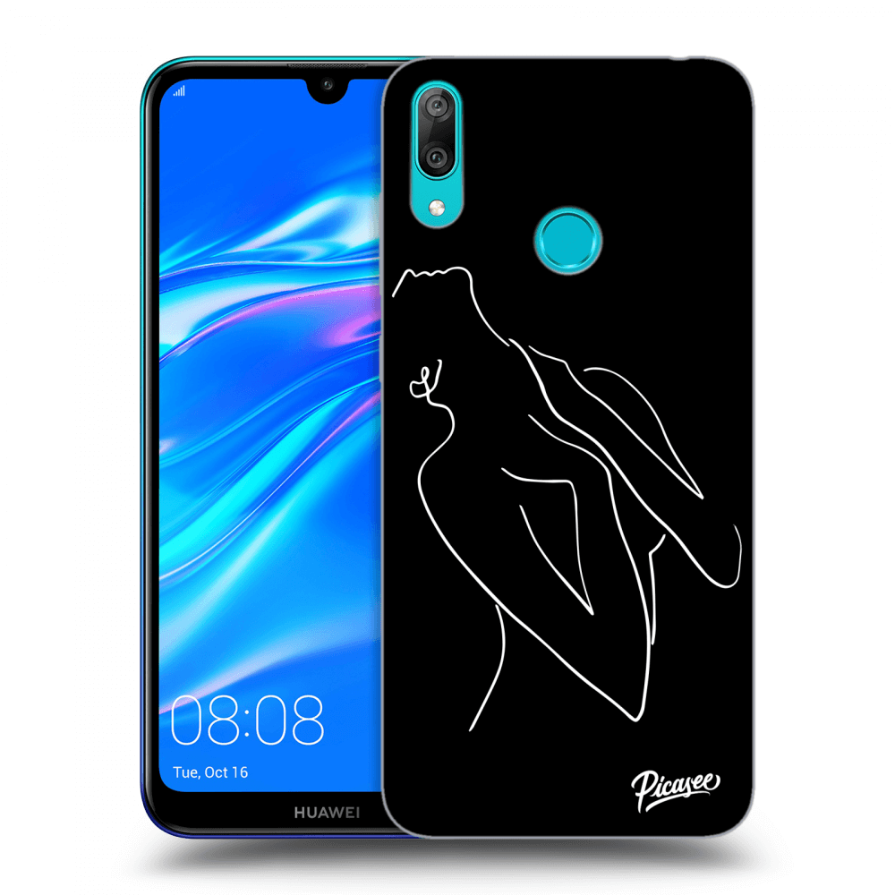 Picasee ULTIMATE CASE pro Huawei Y7 2019 - Sensual girl White
