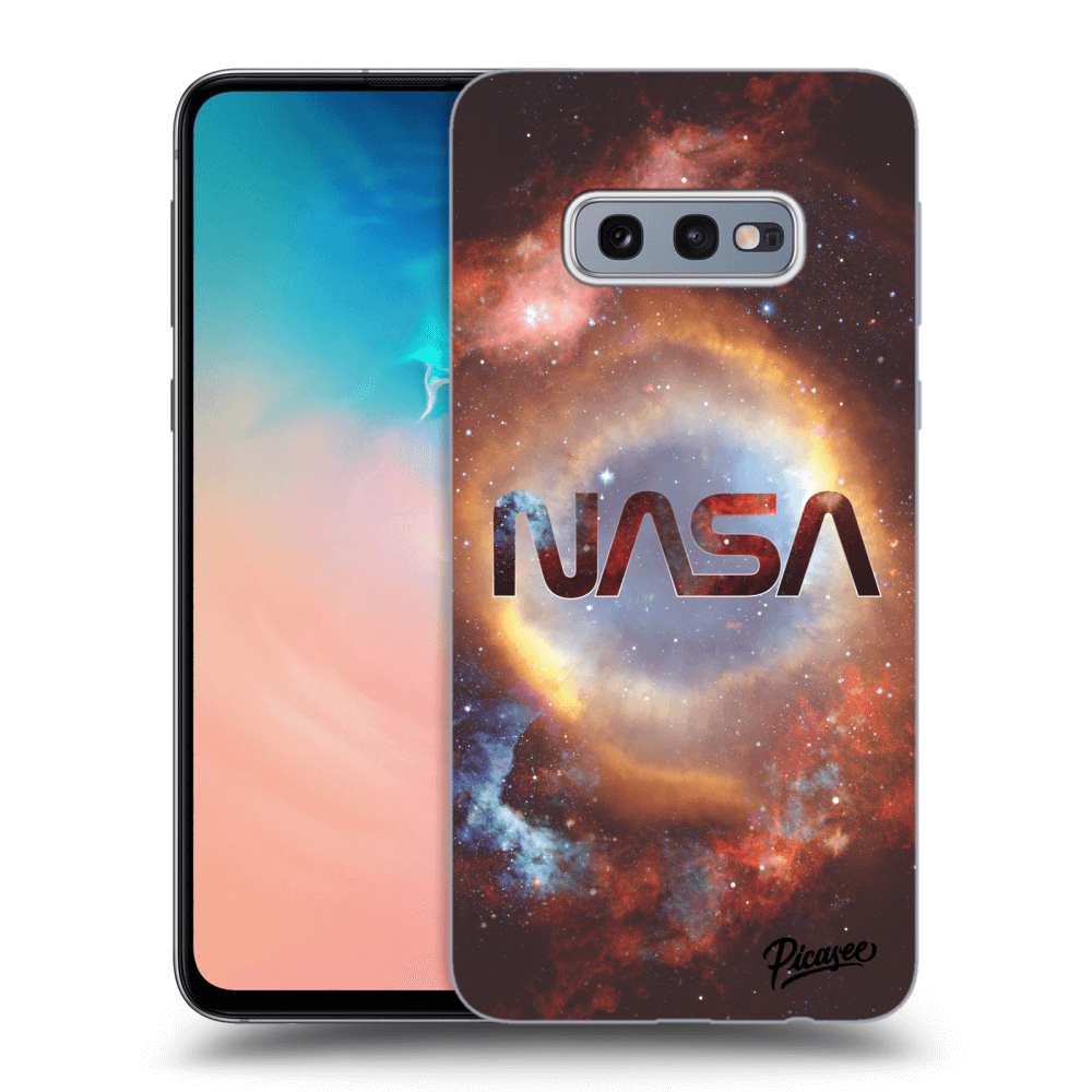 Picasee silikonový černý obal pro Samsung Galaxy S10e G970 - Nebula