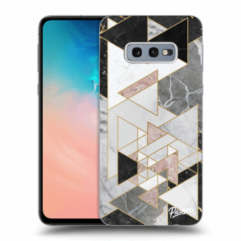 Picasee ULTIMATE CASE pro Samsung Galaxy S10e G970 - Light geometry