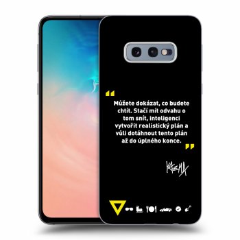 Obal pro Samsung Galaxy S10e G970 - Kazma - MŮŽETE DOKÁZAT, CO BUDETE CHTÍT