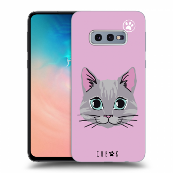 Picasee silikonový průhledný obal pro Samsung Galaxy S10e G970 - Chybí mi kočky - Růžová
