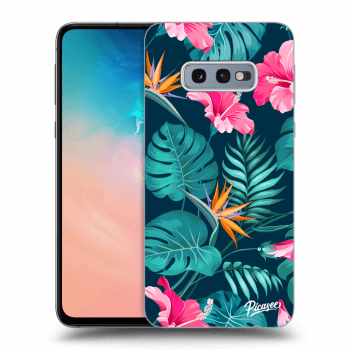 Obal pro Samsung Galaxy S10e G970 - Pink Monstera