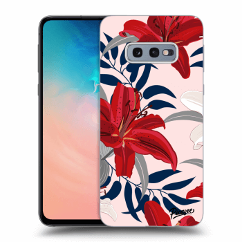 Obal pro Samsung Galaxy S10e G970 - Red Lily