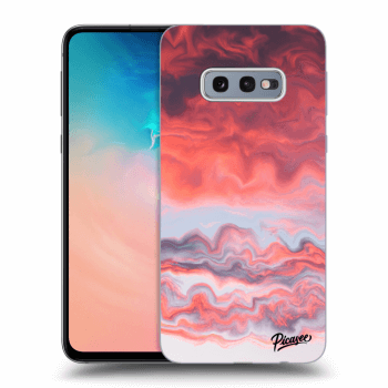 Picasee silikonový průhledný obal pro Samsung Galaxy S10e G970 - Sunset