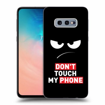 Obal pro Samsung Galaxy S10e G970 - Angry Eyes - Transparent