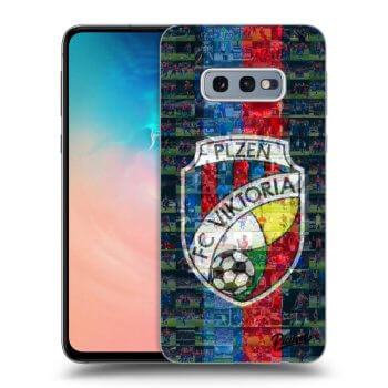 Picasee silikonový průhledný obal pro Samsung Galaxy S10e G970 - FC Viktoria Plzeň A