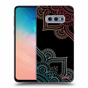 Picasee ULTIMATE CASE pro Samsung Galaxy S10e G970 - Flowers pattern