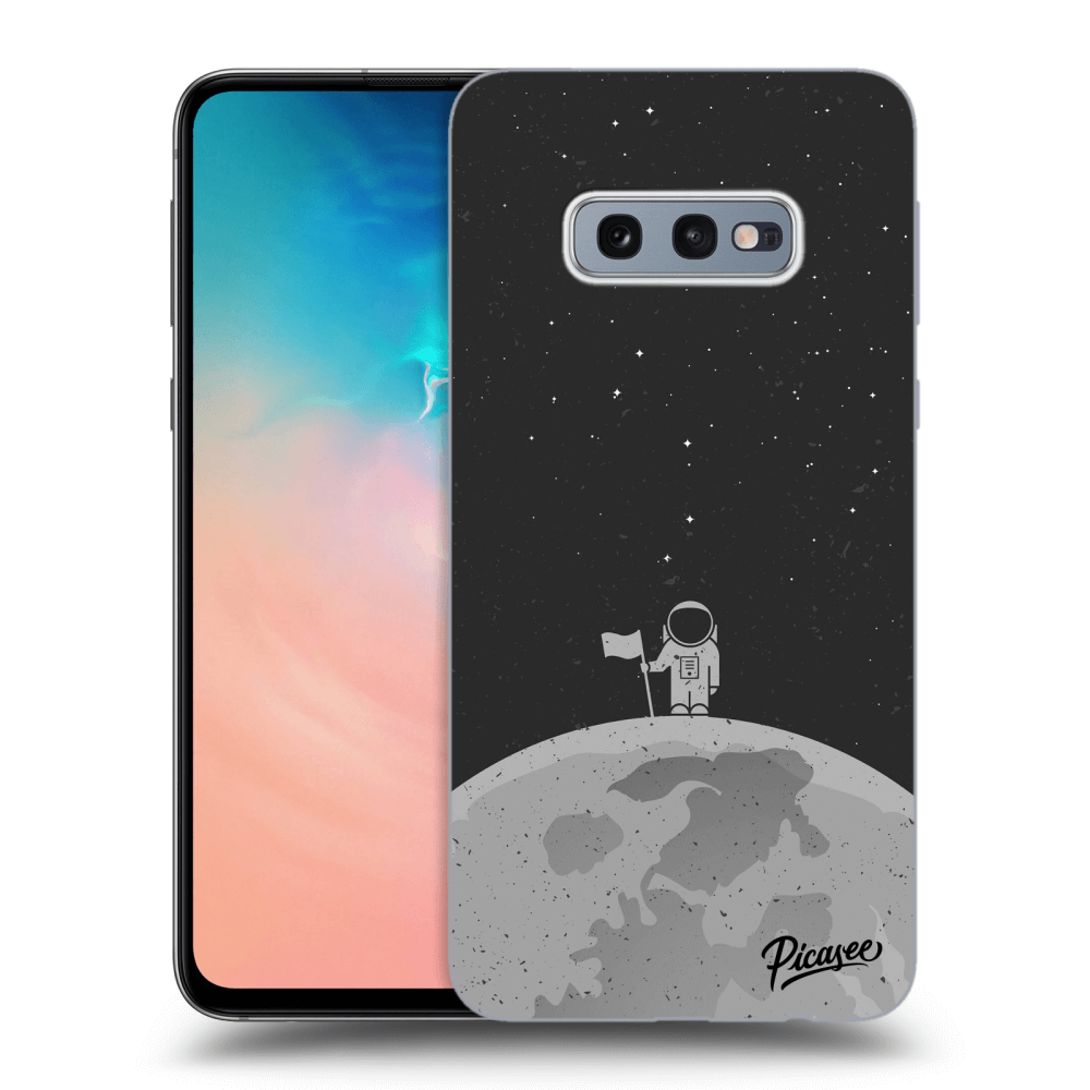 Picasee silikonový průhledný obal pro Samsung Galaxy S10e G970 - Astronaut